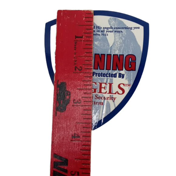 Protected by Angels Security Decal Psalm 91:11 VTG Sticker 🕊️ - Picture 3 of 8